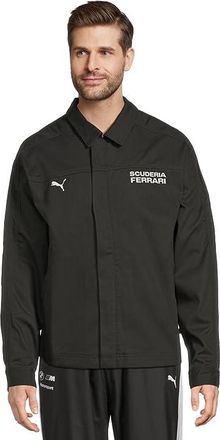 Puma Scuderia Ferrari Lifestyle Jacket Mens Jacket Puma Black : 2XL, Cotton