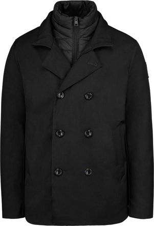 Bomboogie Giacca Doppiopetto Imbottita - - Coats - Uomo - Nero - XL