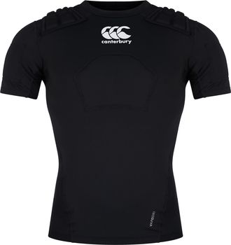 Canterbury Of New Zealand Pro Protection Vest voor volwassenen (Zwart/Wit)