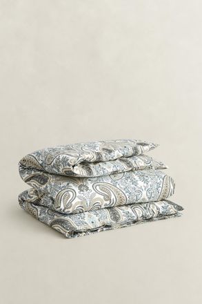 GANT Home decor Key West Paisley Double Duvet (200x210) DARK PUTTY