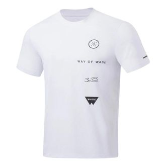 Li-Ning Way Of Wade Basketball T-shirt White ATST237-2
