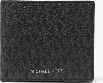Michael Kors Hudson Signature Logo Billfold Wallet