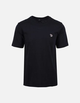 Paul Smith Mens Paul Smith Reg Fit SS T-shirt Zebra Dark Navy - Size: 38