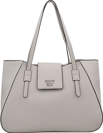 Dents Womens Lumara Leather Shoulder Bag - Grey - One Size