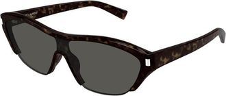 Saint Laurent Mens Black Shield Sunglasses SL704 002
