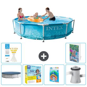Intex Piscina Con Estructura Redonda - 305x76 Cm - 7-piezas S57