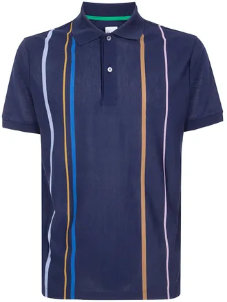 Paul Smith Mens Split Stripe Polo