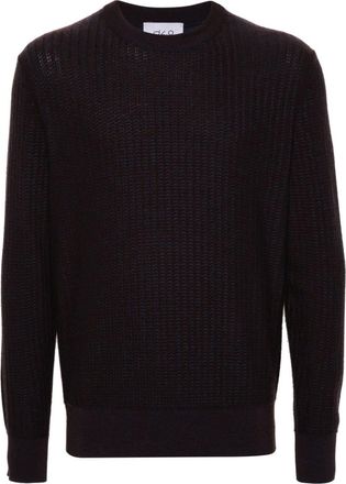 D4.0 patterned sweater - men - Cashmere/Wool/Silk - 54 - Brown
