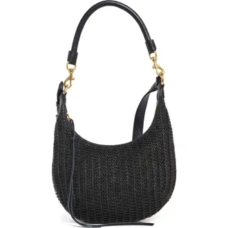 Rebecca Minkoff Darren Crescent Crossbody Bag in Black at Nordstrom Rack