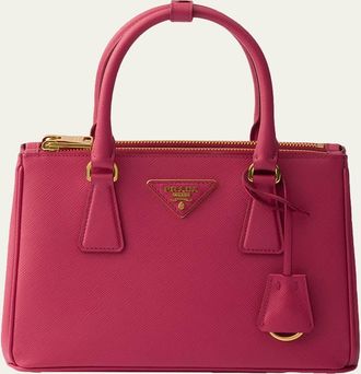 Prada Galleria Small Saffiano Leather Top-Handle Bag