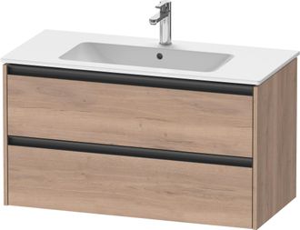Duravit Duravit Ketho.2 Mueble Bajo Lavabo Suspendido, 2 Cajones