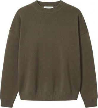 PANICALE Trui met ronde hals - Dames - Ronde hals truien - Groen - M - Truien & Vesten