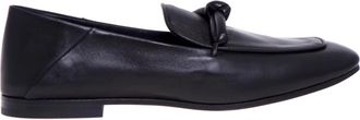 Fru.It Mocassin - Dames - Loafers - Zwart - 36 EU - Leer - Schoenen