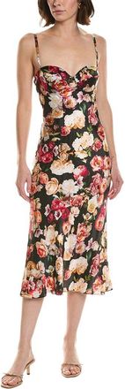 L'agence Solay Midi Dress