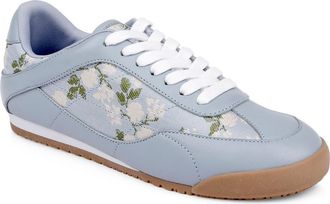 Badgley Mischka Wylie Sneaker in Mist Blue Fabric at Nordstrom, Size 7.5