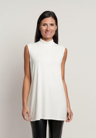 Seidel Moden T-Shirt SEIDEL MODEN, Damen, Gr. 34, sanftes wei&szlig;,11, Jersey, Obermaterial: 95% Viskose, 5% Elasthan, unifarben, regular fit Po-bedeckend, Shirts T-Sh