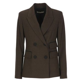 D.exterior Blazer in lana - - Jackets - Donna - Marrone - XS