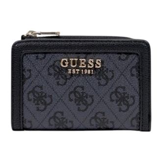 Guess Accessoires, Dames, Zwart, ONE Size, Leer, Portemonnee