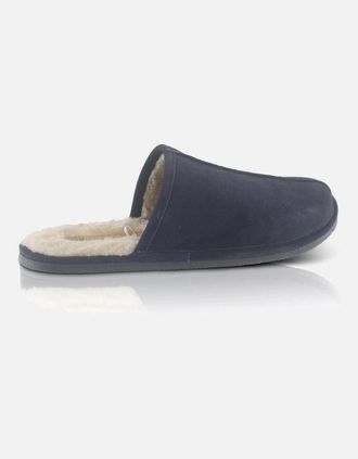Silver Street London Mens Silver Street London SMITHFIELD Mens Slippers Navy - Blue - Size: 11
