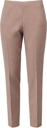 Liviana Conti Cookie Chuck Cropped Broek - Dames - Vrijetijds broeken - Beige - M - Broeken