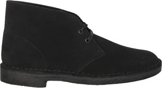 Clarks Desert Boot - Heren - Veterlaarzen - Zwart - 44 EU - Leer - Schoenen
