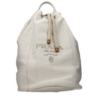 Prada Herrens Umh&auml;ngetaschen aus Stoff Beige/Natur