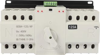 OEM Interruptor De Transferencia Autom&aacute;tica, Tensi&oacute;n Nominal De 400 V, Tiempo De Conversi&oacute;n R&aacute;pido, Blanco