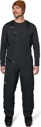 FlyLow Mens Firebird Bib Ski/Snowboard Pant - Black, X-Large