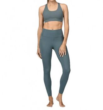 Patagonia Live Simply Bra In Nouveau Green
