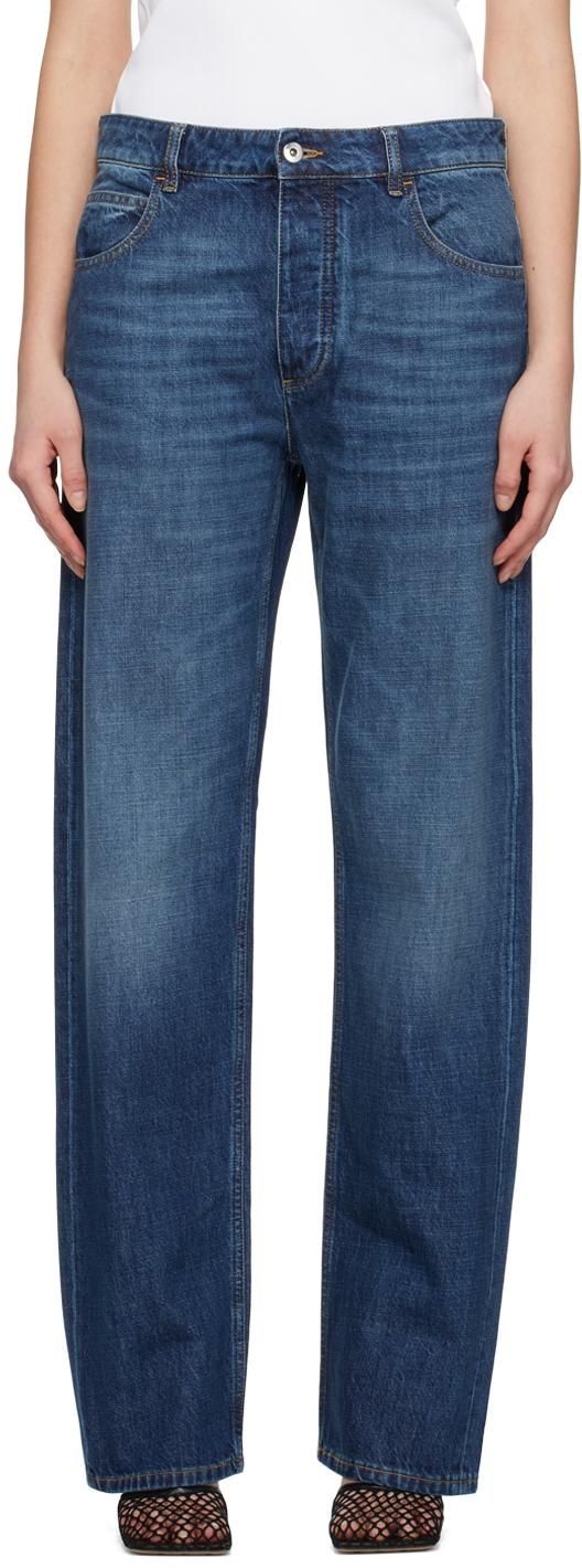 デニム・ジーパン BOTTEGA VENETA Woman Jeans Denim 689091V1NL0 4946 Women's Bottega Veneta Jeans − Sale: up to −46% | Stylight