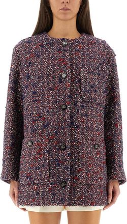 Gucci Bouclé Wool Jacket-Donna