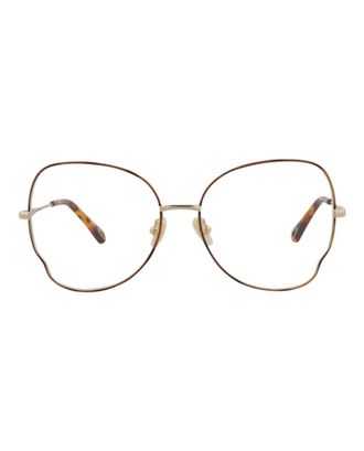 Chlo&eacute; Cat Eye-Frame Metal Optical Frames