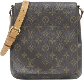 Louis Vuitton Pre-owned Cross Body Bags, female, Brown, Size: ONE SIZE Pre-owned Monogram Musette Salsa Shoulder Bag