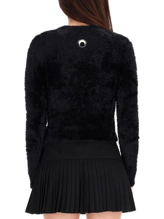 Marine Serre Sweater - Black