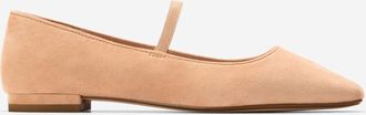 Cole Haan Womens Bridget Mary Jane Ballet Flats - Beige Size 10.5