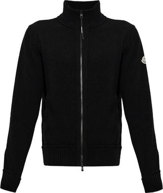 Moncler Logo-patch Zip-up Cardigan