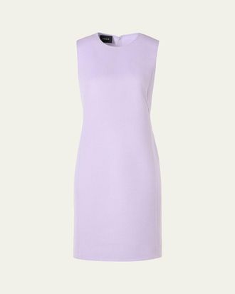 Akris Cashmere-Silk Sleeveless Sheath Dress
