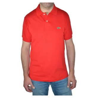 Lacoste Polo Shirts, male, Red, S, Classic Pique Polo Shirt