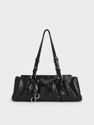 Charles & Keith Britton Elongated Shoulder Bag