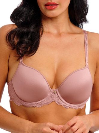 Wacoal Womens Vivid Attraction Contour Bra - Pink Polyamide - Size 36B