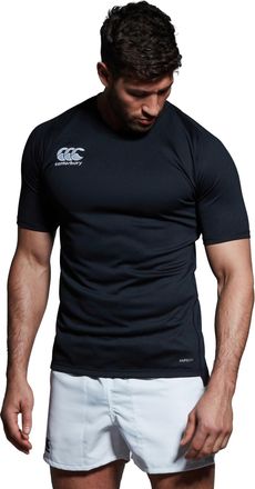 Canterbury Of New Zealand Heren Club Vapodri Shirt (Zwart)