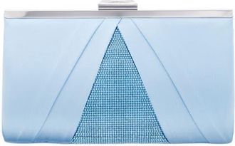 Nina Ophelia Frame Clutch in Sky Blue at Nordstrom