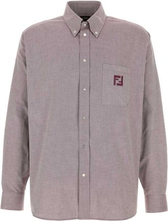 Fendi Pink Oxford Shirt