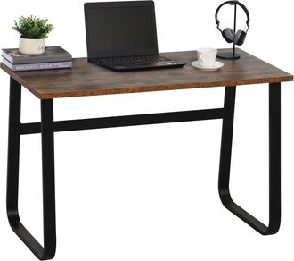 Carter's Writing Desk Workstation Center Laptop Table Industrial Design Furniture for Home Office Study Use Simple Metal Legs - CARTER | TJ Hughes