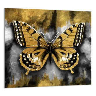 OEM Pannello In Vetro Per Cucina 65x60 Butterfly