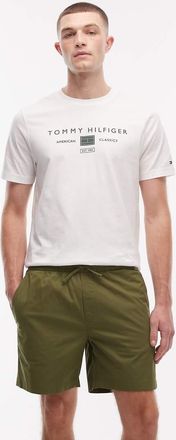 Tommy Hilfiger Pantaloncini da 6 kaki-Verde