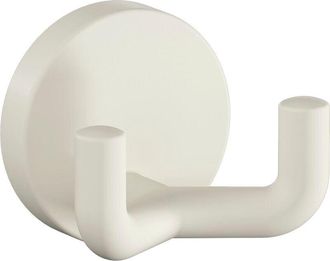 No Brand No Brand - Gancho Doble 477.90b025 Doble A.43.5mm Pa 99 Blanco Puro Ma D.50mm Hewi