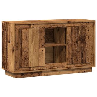 vidaXL Credenza Legno Antico 102x35x60 Cm In Legno Multistrato - Vidaxl