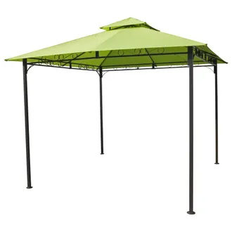 International Caravan Inc Square Vented Canopy Gazebo