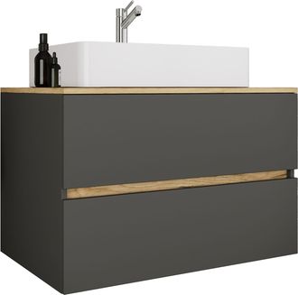 VCM Conjunto De Muebles De Ba&ntilde;o Con Lavabo Cosila-a 80 51x80x47 - Vcm